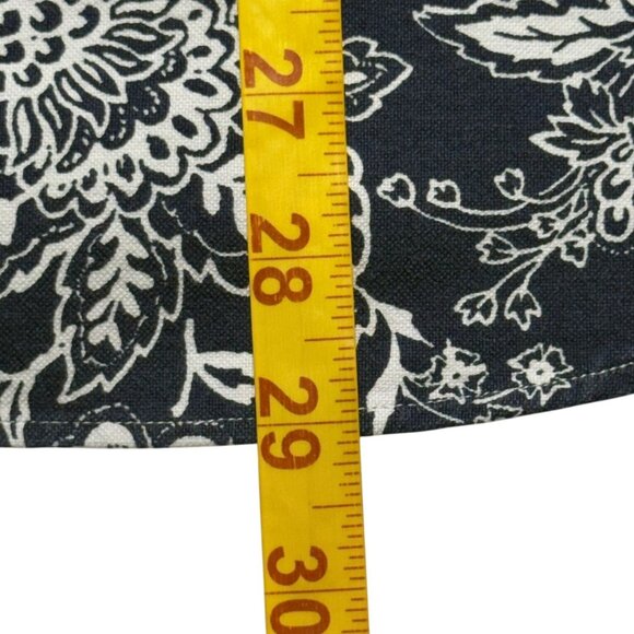 NEW Ralph Lauren Slim Fit M Navy & White Floral Short Sleeve Button-Up Shirt - Picture 6 of 6